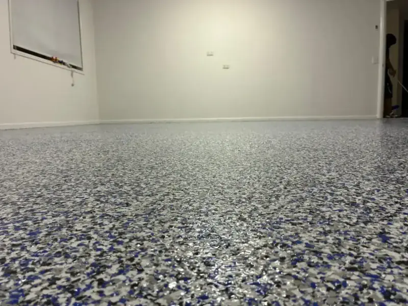 Prepared concrete subfloor after tile and adhesive removal in Hamilton